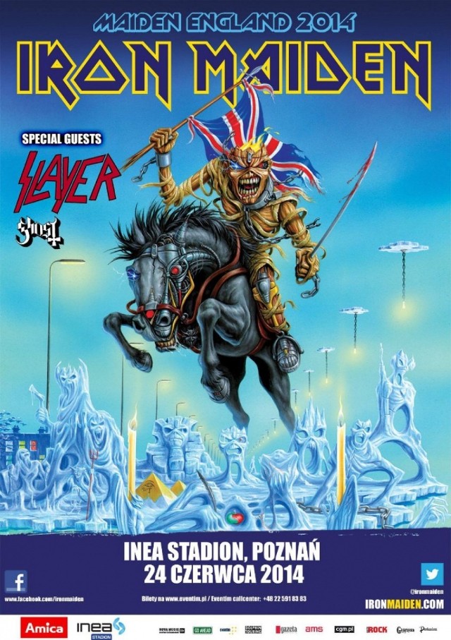Koncert Iron Maiden w Poznaniu