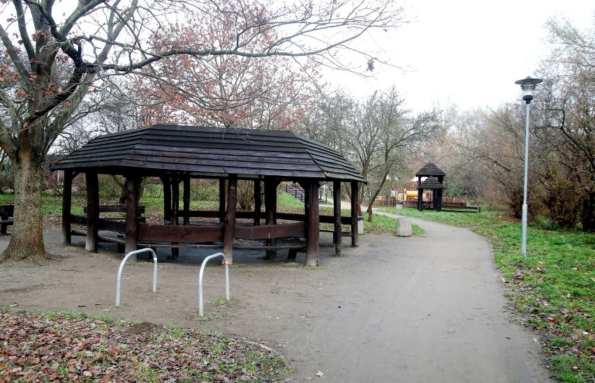 Park przy ulicy Kutrzeby w Szczecinie