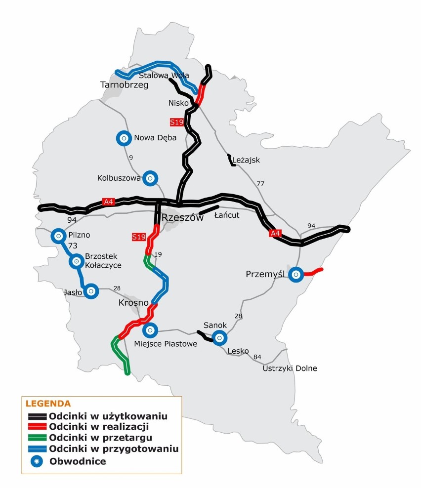 Te drogi szybkiego ruchu będą gotowe w 2022 roku