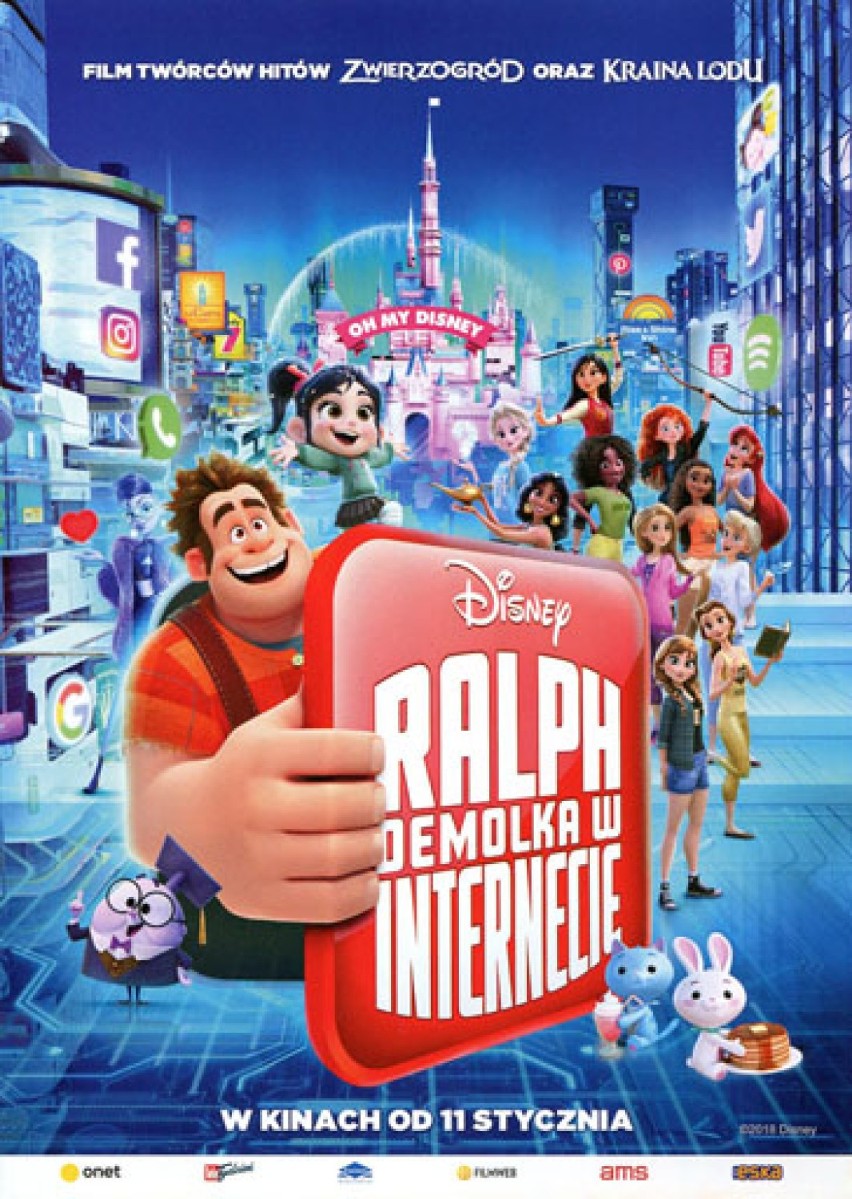 BAJKOWE PORANKI FILMOWE: RALPH DEMOLKA W INTERNECIE

reż....