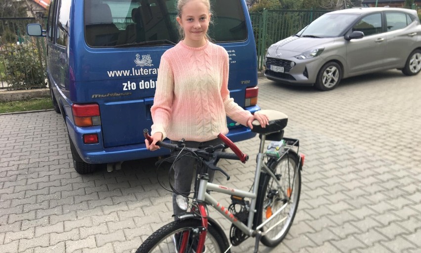 Dzisiaj rower trafił do Diany z Ukrainy