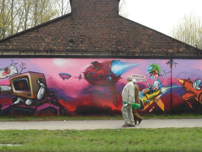 Mural Śląski przy ul. Gliwickiej