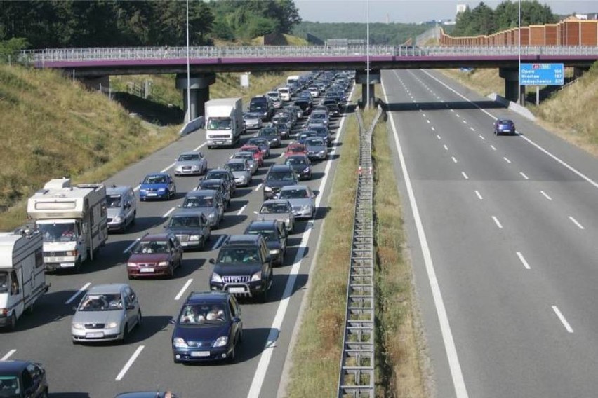 Autostrada A4 w Rudzie Śląskiej - 61 tys. aut na dobę