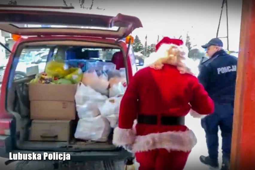Dzielnicowy z żarskiej policji pomógł w zbiórce prezentów