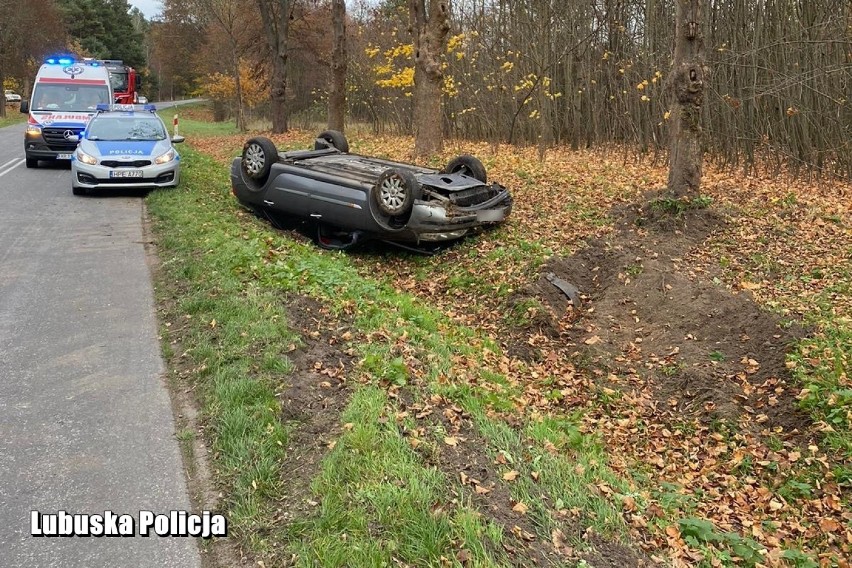 Dachowanie w gminie Bobrowice. 59-letni kierowca miał prawie...