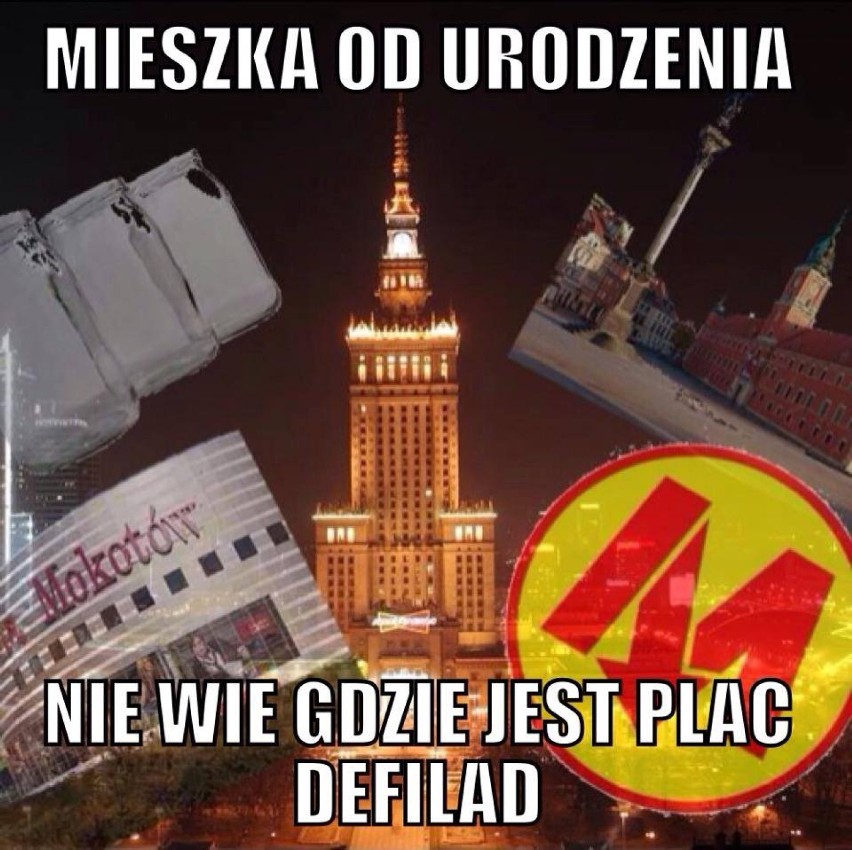 Typowy Warszawiak - parodia mieszkańca stolicy na Facebooku