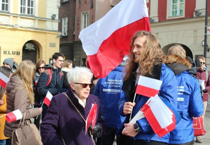 Bronisław Komorowski w Poznaniu