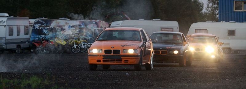 Pokazy kaskaderów &quot;Flott Cascaders Team&quot; w Tarnowskich Górach [ZDJĘCIA]