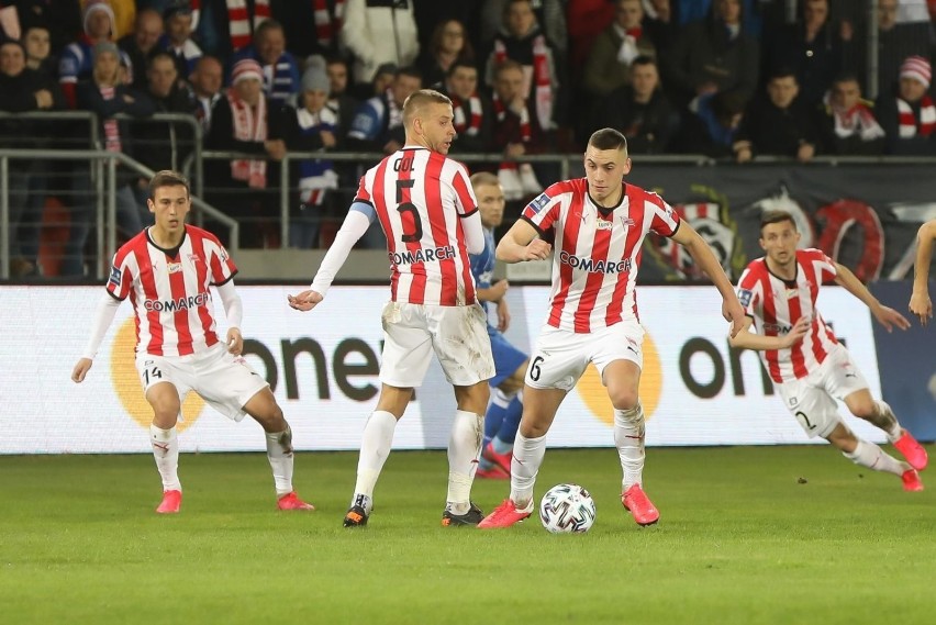 Ivan Fiolić podczas meczu Cracovia - Lech Poznań