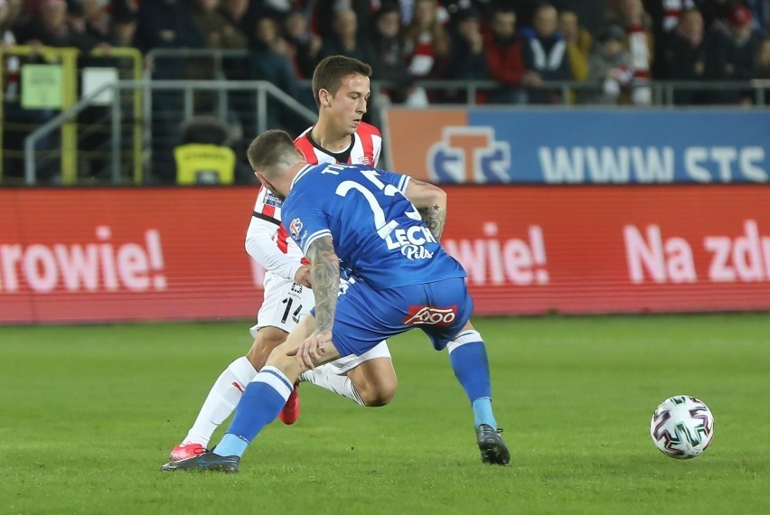 Ivan Fiolić podczas meczu Cracovia - Lech Poznań