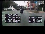 Biała Podlaska: Motocyklista wyprzedzał przed przejściem, bo spieszył się na ognisko (WIDEO)