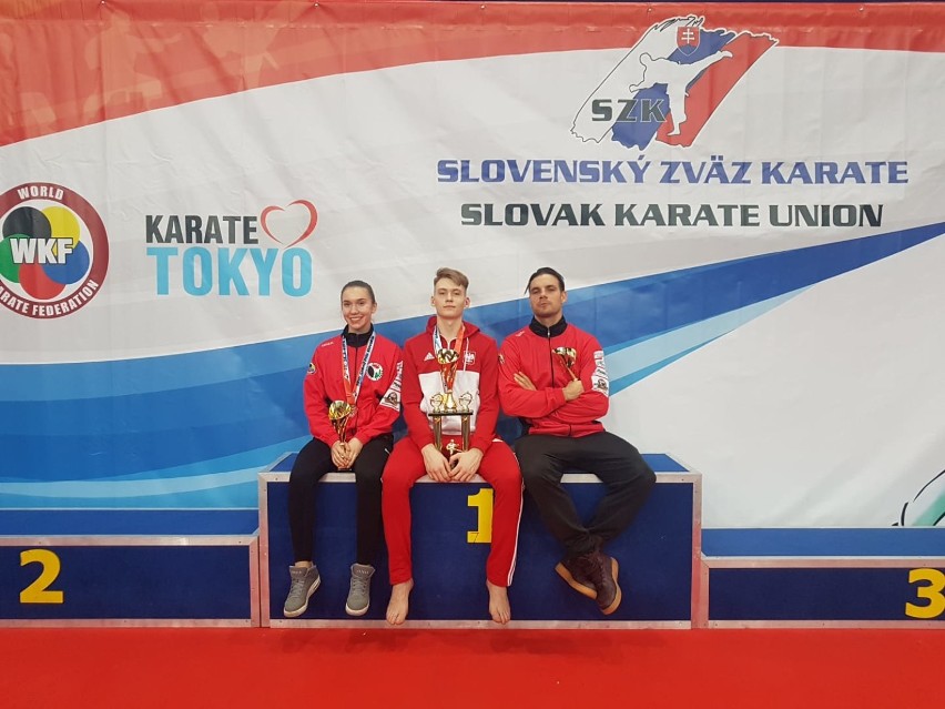 Kacper Vogt wywalczył dwa medale na Międzynarodowym Grand Prix Słowacji, które odbyło się w Bratysławie