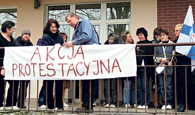 W środę w Domu Pomocy Społecznej w Radziechowicach rozpoczęła się akcja protestacyjna