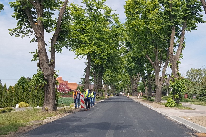 Leszno. Remont Lipowej w Wilkowicach na finiszu. Koniec prac jeszcze w maju [ZDJĘCIA]