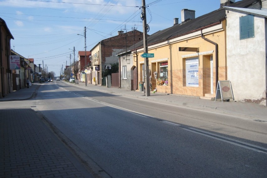 W środę około godziny 15 pusto było również na ulicy...