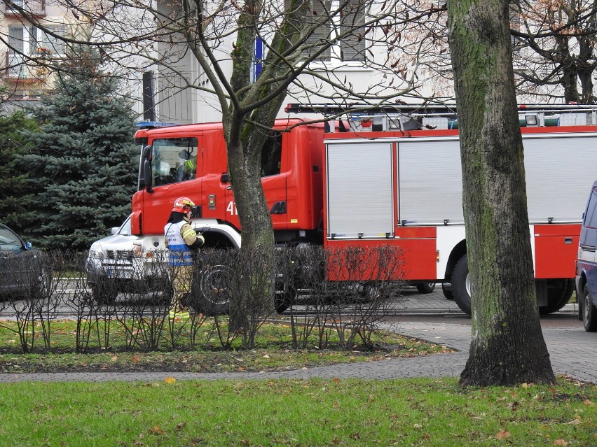 Zgłoszenie o bombie trafiło także do II LO w Bielsku...