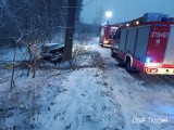 Mieszkańcy powiatu nowotomyskiego poszkodowani w wypadku pod Trzcielem [FOTO]