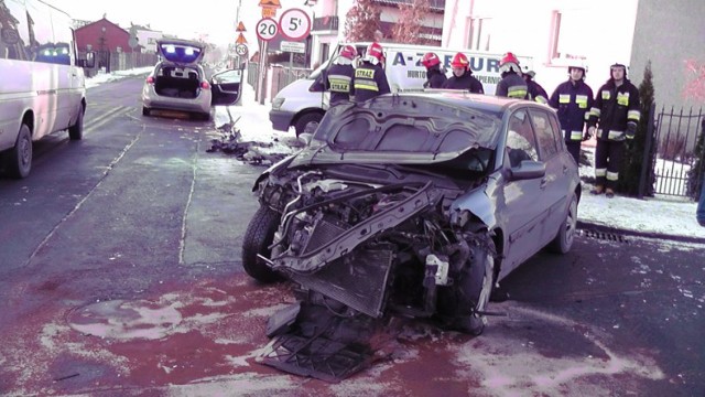 Wypadek w Pyrzowicach