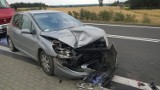 Wypadek w Leszczach. Trzy osoby poszkodowane