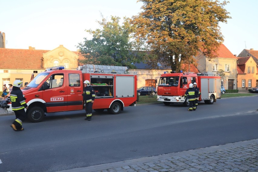 Zderzenie dwóch samochodów w Kobylinie [ZDJĘCIA]