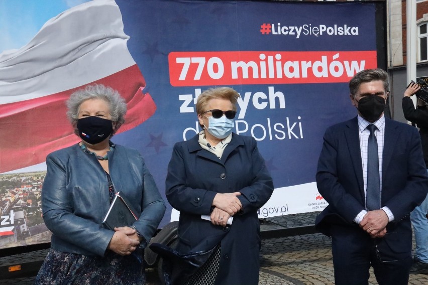 Legnica: 770 mld zł dla Polski, parlamentarzystki PiS apelowały do opozycji o poparcie