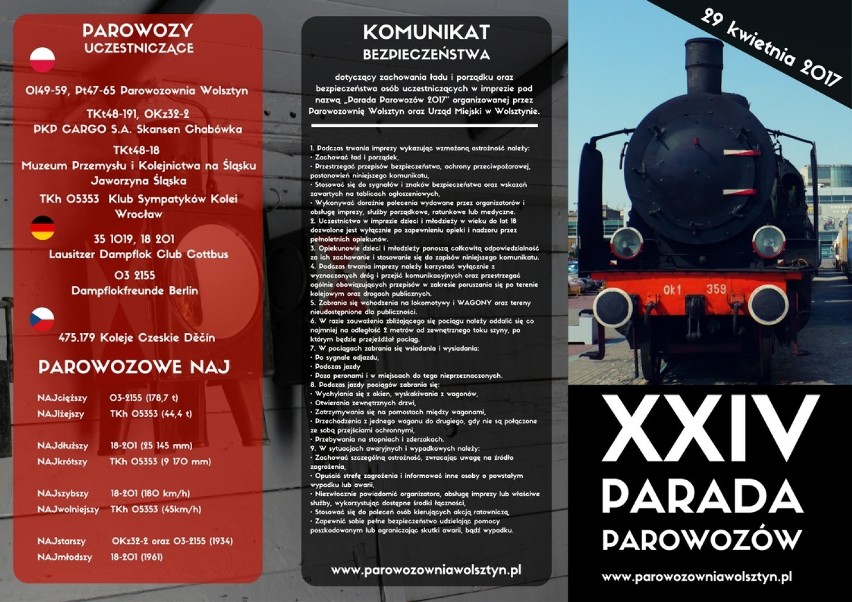 Program Parady Parowozów!