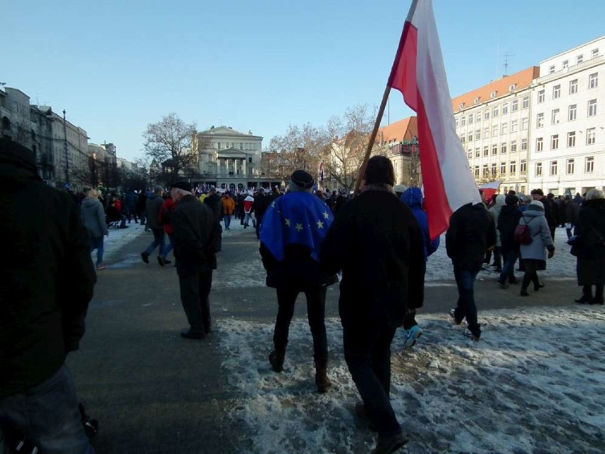 Manifestacja KOD w Poznaniu. Tym razem w obronie wolnych...