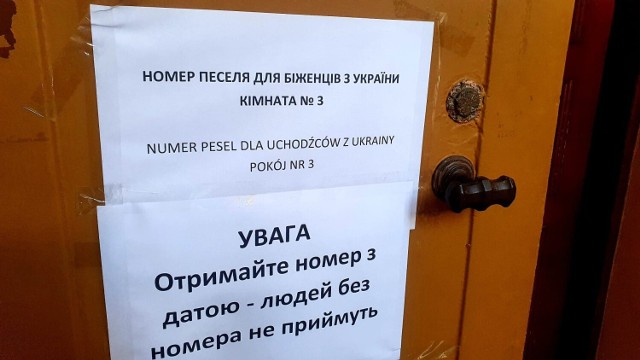 Nowy Sącz wydaje numery PESEL dla obywateli owładniętej wojną Ukrainy przebywającym w mieście