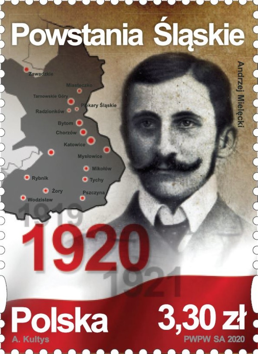 Poczta Polska wydała znaczek pocztowy upamiętniający Powstania Śląskie. Gdzie można je kupić?