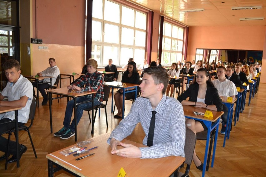 Wodzisław: egzamin gimnazjalny - II dzień. Byliśmy w...