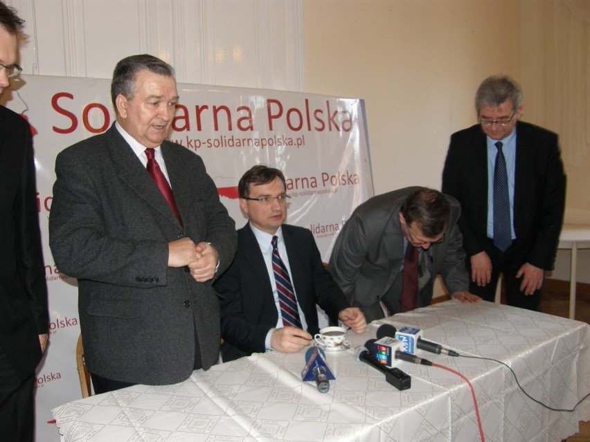 Zbigniew Ziobro w Tarnowie rozpoczął kampanię prezydencką [ZDJĘCIA]