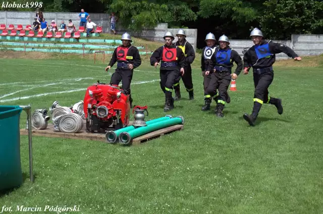 Zawody sportowo-pożarnicze w gminie Popów