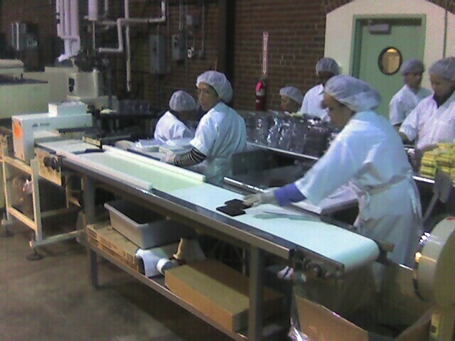 Źródło: http://commons.wikimedia.org/wiki/File:Chocolate_assembly_line.jpg