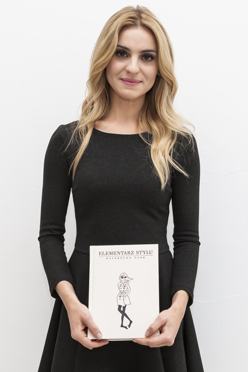 Katarzyna Tusk promowała swoją książkę "Elementarz Stylu"...