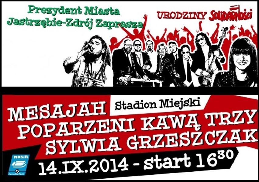 Imprezy Jastrzębie-Zdrój: Urodziny Solidarności na Stadionie Miejskim
