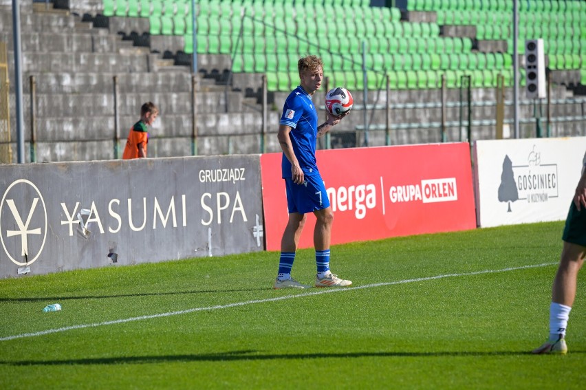 Olimpia Grudziądz przegrała 1:2 z rezerwami Lecha Poznań
