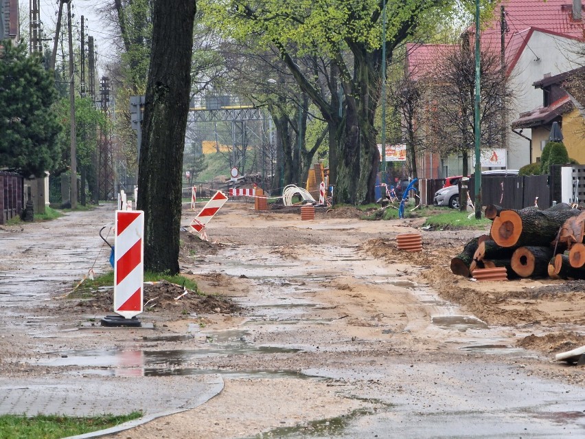 Lubliniec. Zaglądamy na teren przebudowy ulicy Plebiscytowej