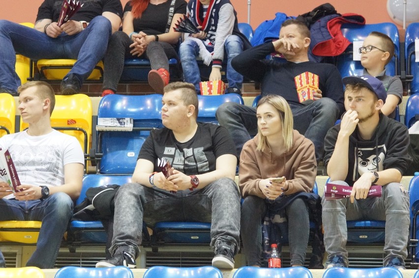 Kibice Energa MKS Kalisz podczas meczu z MMTS Kwidzyn