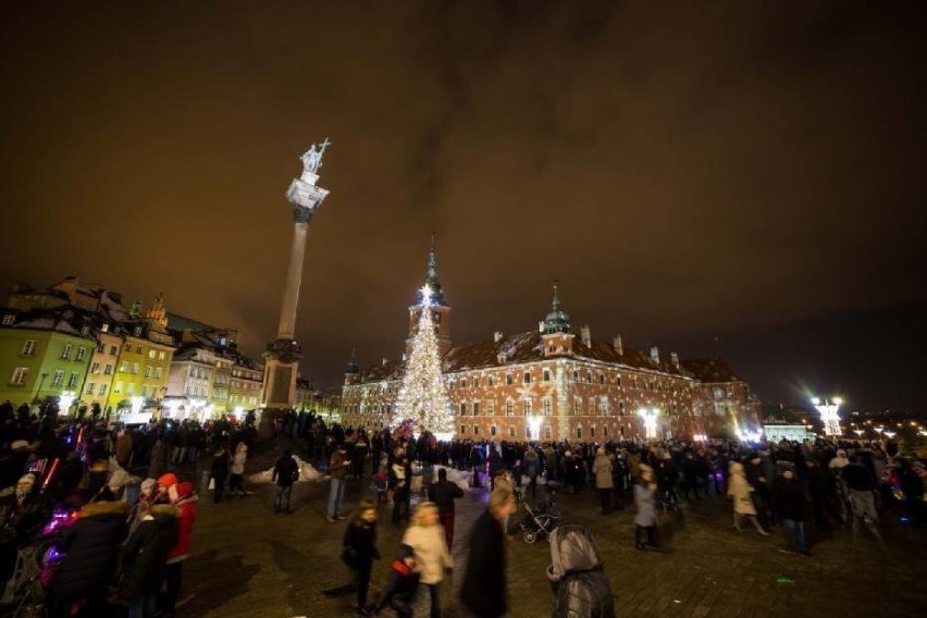 Świąteczna iluminacja, Warszawa 2019. Stolica robłyśnie na zimę