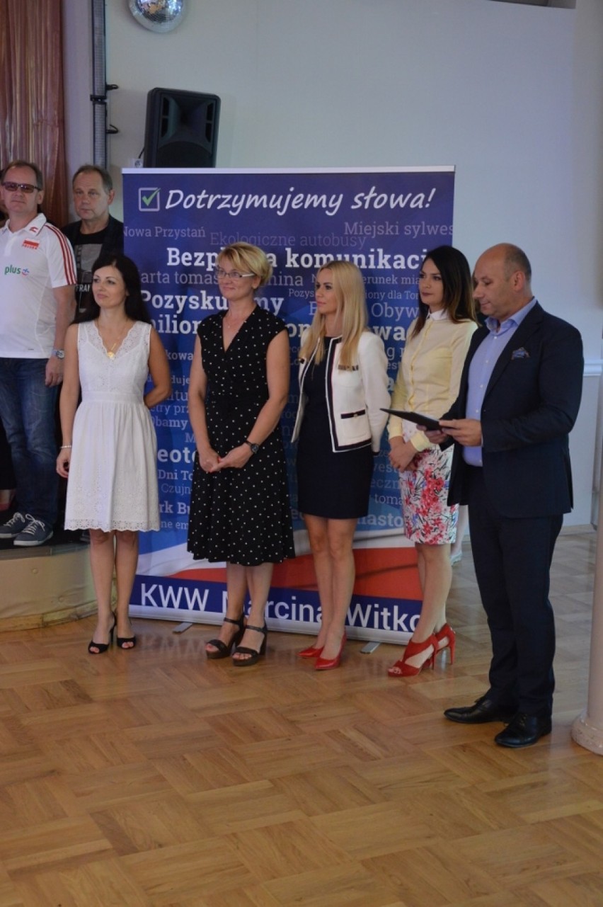 Konferencja KWW Marcina Witko. Prezentacja kandydatów na...