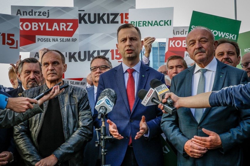 20.09.2019 Gdańsk. PSL i Kukiz'15  przedstawiają kandydatów...