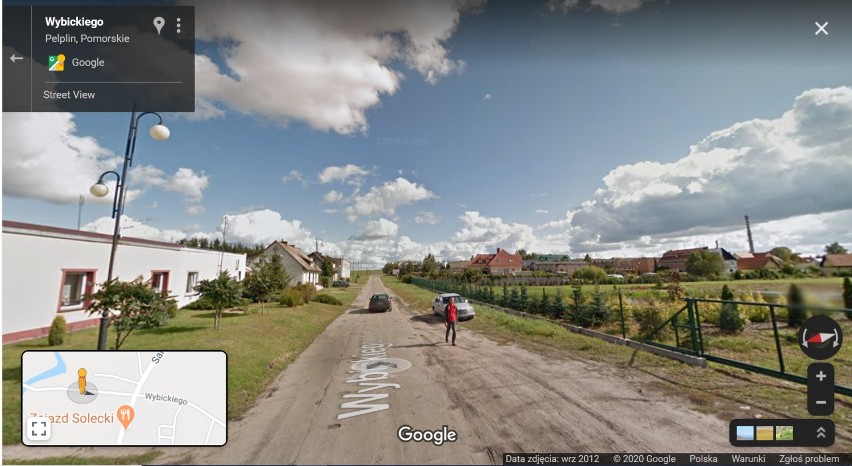 Mieszkańcy Pelplina w oku kamery Google'a. Kogo zobaczyła i co uchwyciła? 