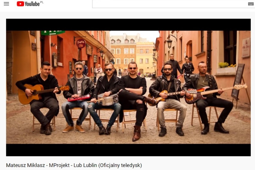 Lubelski zespół MProjekt w swojej piosence "Lub Lublin"...