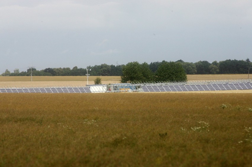 Budowa farmy solarnej pod Legnicą (ZDJĘCIA)
