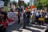 Sieradzanie też protestują przeciwko ubojowi rytualnemu. Demonstrują przed Sejmem