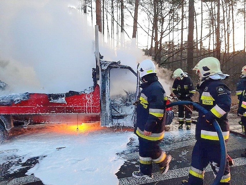 Do pożaru forda doszło w czwartek, 16 stycznia, na „starej...