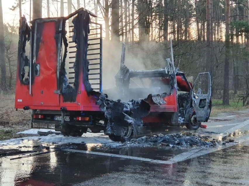 Do pożaru forda doszło w czwartek, 16 stycznia, na „starej...