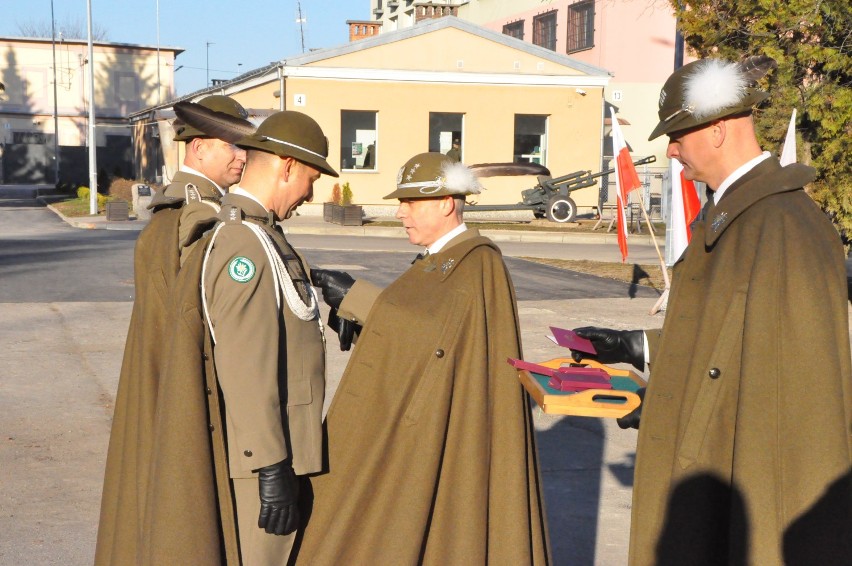 Główną cześcią obchodów był uroczysty apel z udziałem...