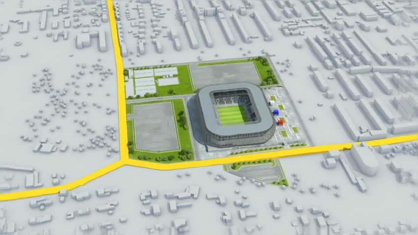 Stadion będzie wizytówką miasta: miejscem spotkań wielu...