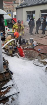 Tragedia na stacji benzynowej w Zgorzelcu. Ciało pracownika wyleciało w powietrze i wpadło przez dach do środka stacji AKTUALIZACJA